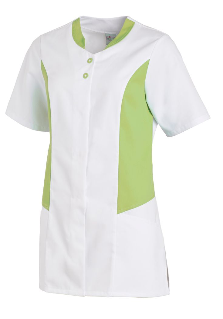 LeiberDamenHosenkasackmit12rmel08250700187WeiHellgrn