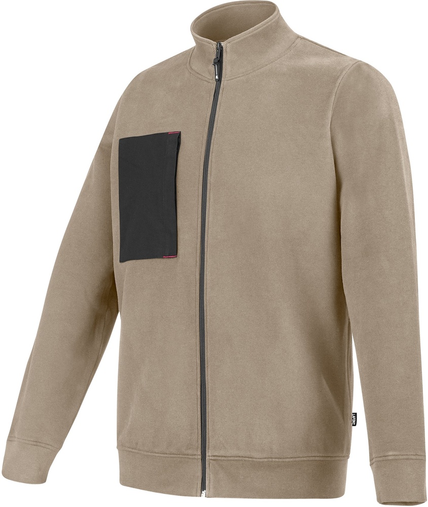LafontSweatshirtMitReissverschlussSteelD300ATT2BeigeBlack-XXL