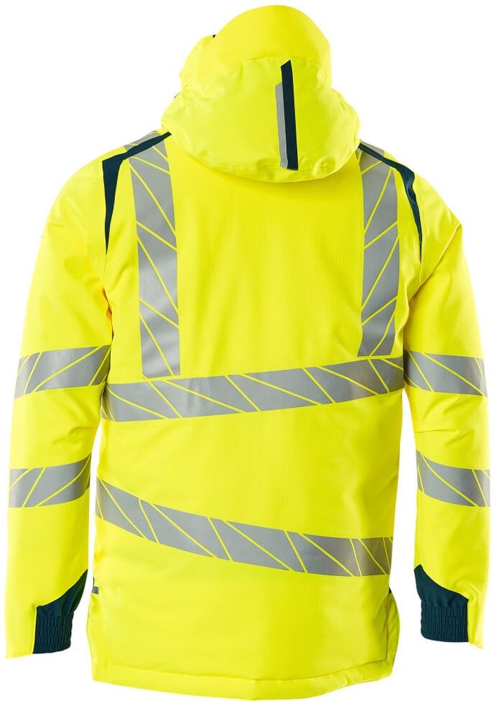 MascotWinterjackeAccelerateSafe19035-449Hi-visGelbDunkelpetroleum-XXL