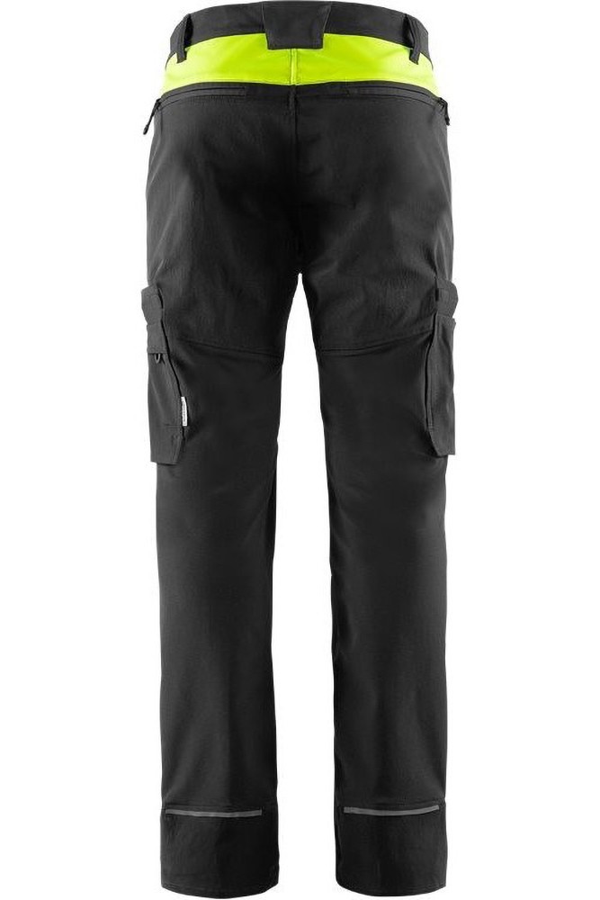 FristadsStretch-Hose2653LWSSchwarzGelb-C42