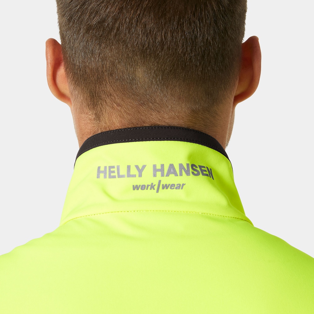 HellyHansenWesteAlna4XTechVest74030YellowEbony-XS