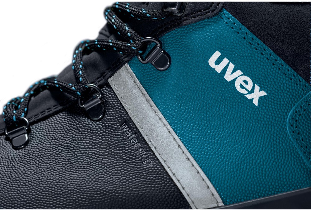 UvexSicherheitsschuhAsphaltproStiefelS365591SchwarzBlau