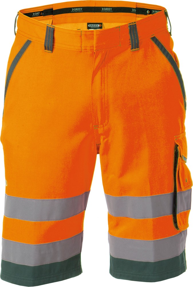 DassyWarnschutz-ShortsLuccaPESCO74NeonorangeFlaschengrn