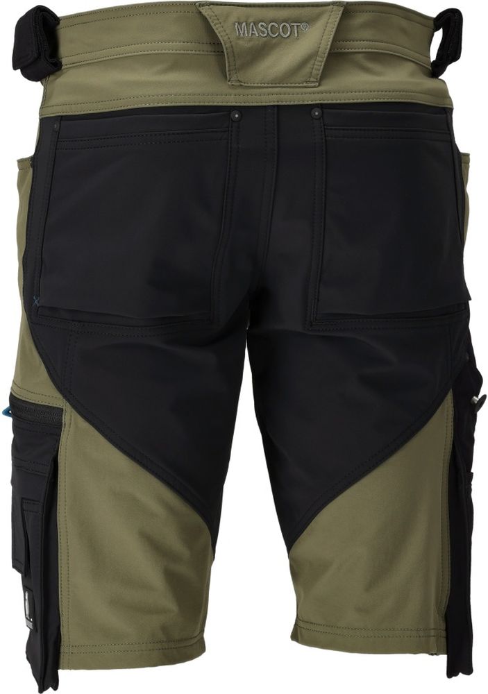 MascotShortsAdvanced23149-311MoosgrnSchwarz-C42