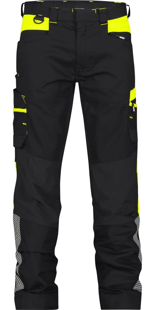 DassyBundhoseStretch-ArbeitshoseHongKongSchwarzNeongelb-42