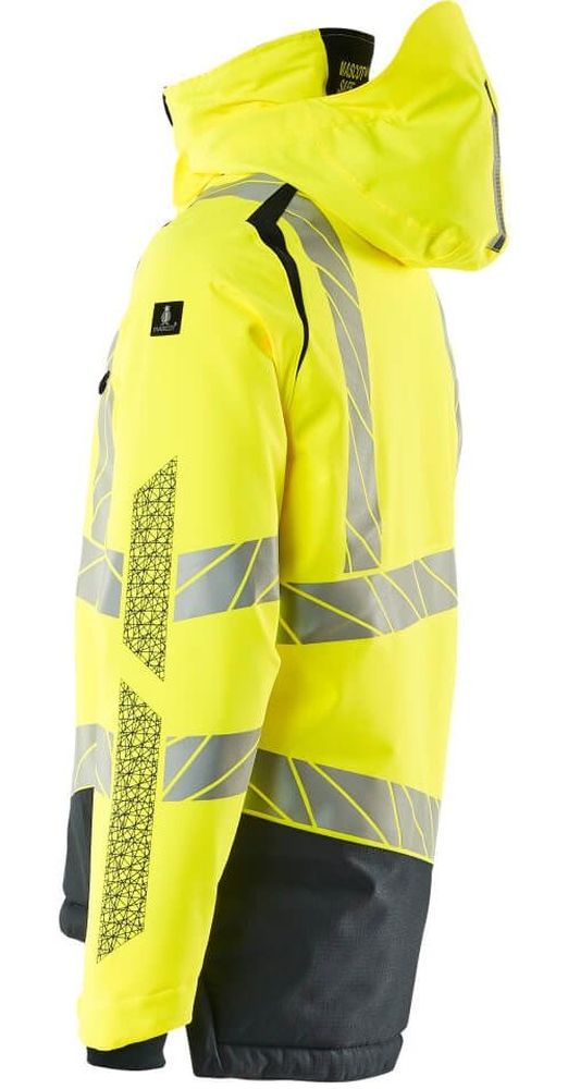 MascotWinterjackeAccelerateSafe19335-231Hi-visGelbSchwarzblau-XXL