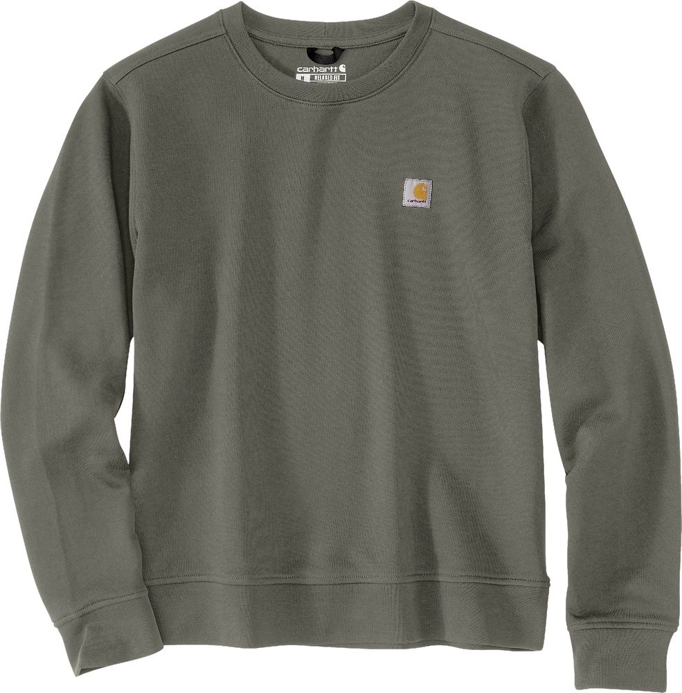 CarharttDamenFrenchTerryCrewneckSweatshirt106179DustyOlive-M CarharttDamenFrenchTerryCrewneckSweatshirt106179DustyOlive-M