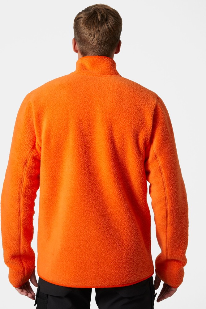 HellyHansenFleecejackeHeritagePileJacketOrange-XS