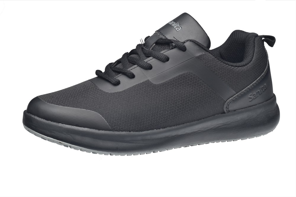 SanitaBerufsschuheConcaveO1LaceShoeBlack