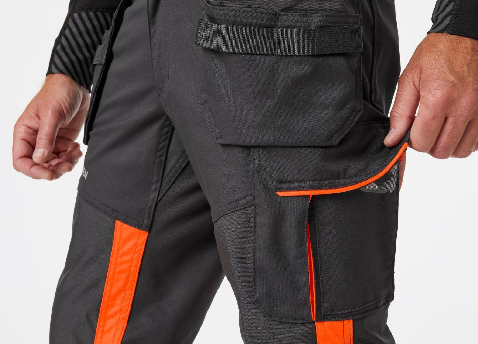 HellyHansenArbeitshoseAlna20ConstructionPantCL1OrangeEbony