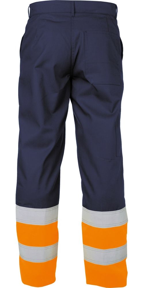 BasicLineWarnschutzbundhoseCoronaDunkelblauNeonorange-44