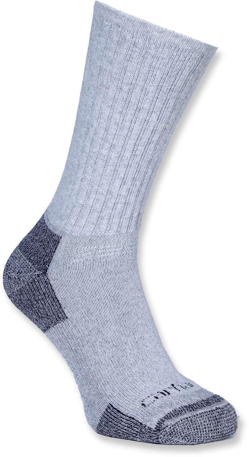 CarharttSockenAllSeasonBaumwolleCrewWorkSock3PackGray