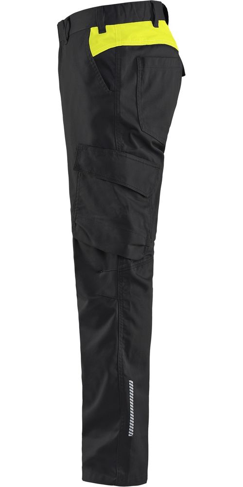 BlklderArbeitshoseIndustrieStretch14441832SchwarzHighVisGelb-C144