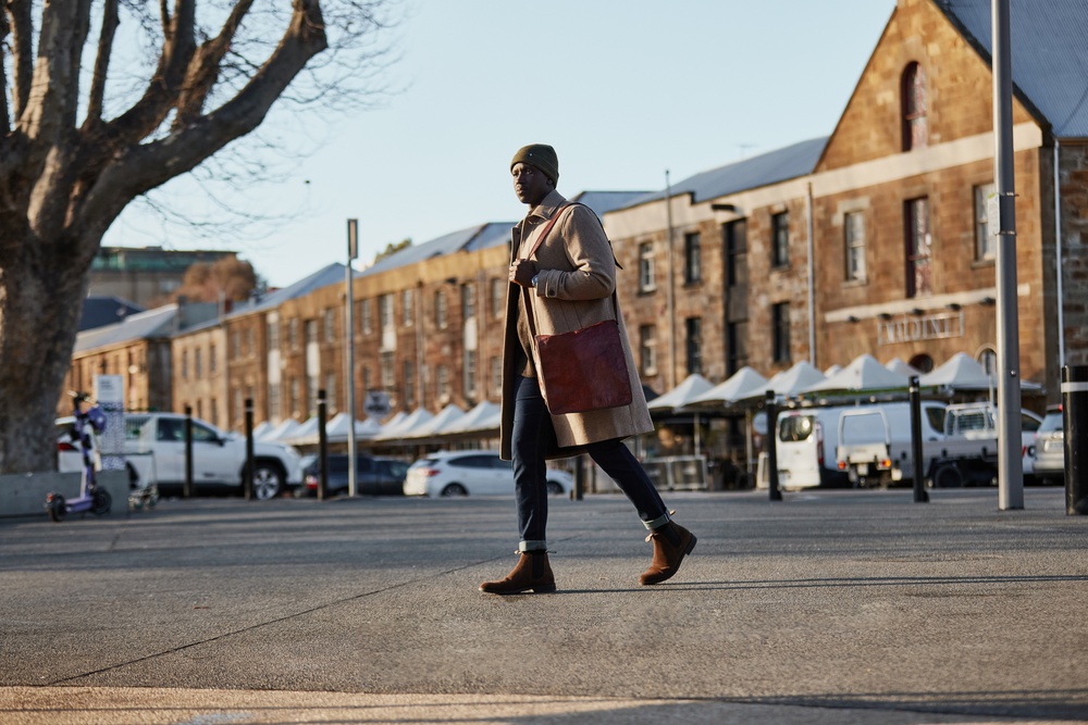 BlundstoneStiefel2391BrownSuedeDressSeries