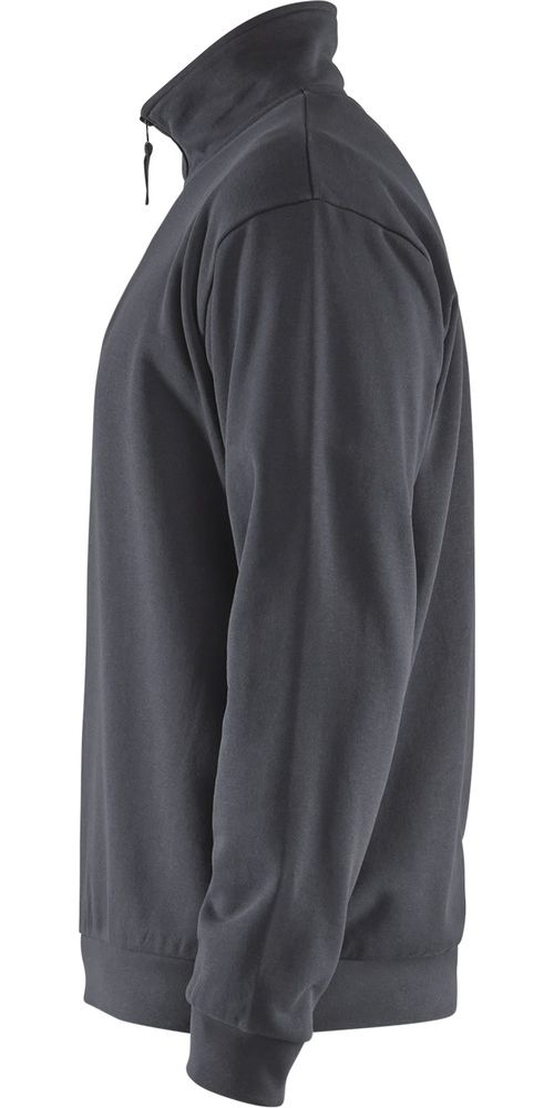 BlklderSweatshirtHalf-Zip35871169Mittelgrau-4XL