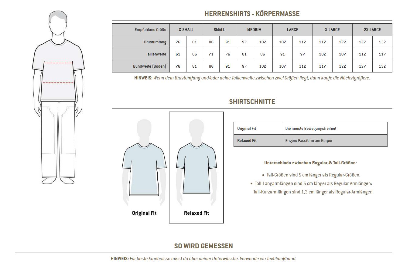 CarharttHerrenShirtLwRigbySolidLSShirtDarkKhaki CarharttHerrenShirtLwRigbySolidLSShirtDarkKhaki