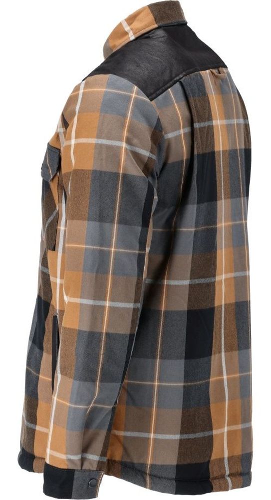 MascotHemdmitFaserpelzFutterCustomized23104-446Nussbraun-kariert-XXL