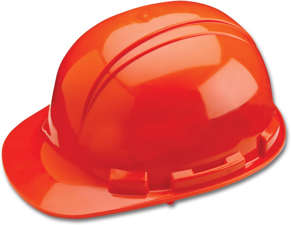 EdgeKopfschutz4PunktHelmMitStiftverschlussSweibandE-59E-59Orange