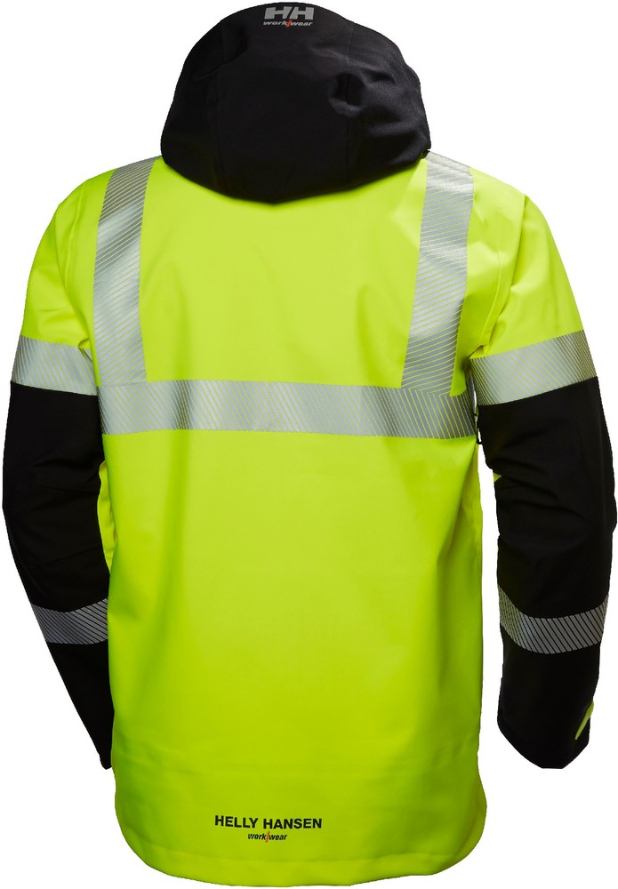 HellyHansenArbeitsjackeIcuShellJacketYellowEbony-4XL