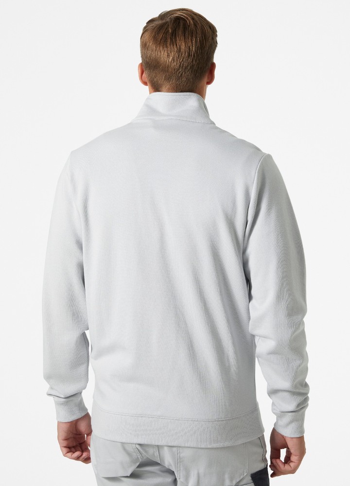 HellyHansenClassicZipSweatshirtGreyFog-XS