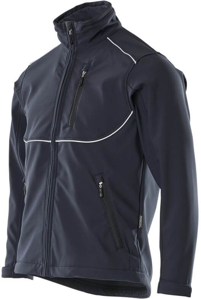 MascotSoftshellJackeTampaIndustry10001-883Schwarzblau-XXL