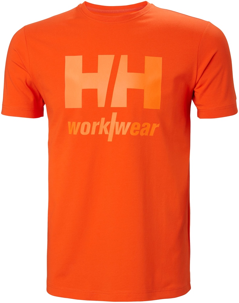 HellyHansenT-ShirtLogo79261DarkOrangeMelange-XS