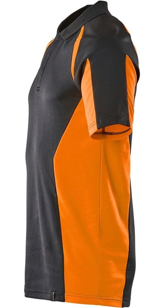 MascotPolo-ShirtAccelerateSafe22083-771SchwarzblauHi-visOrange-XXL