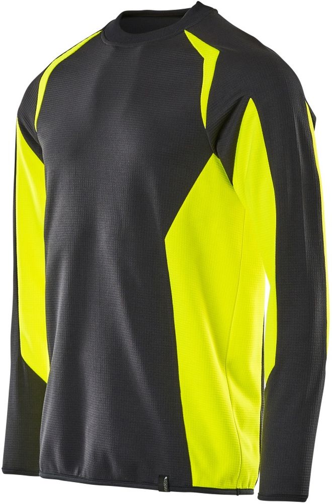 MascotSweatshirtAccelerateSafe22084-781SchwarzHi-visGelb-XXL