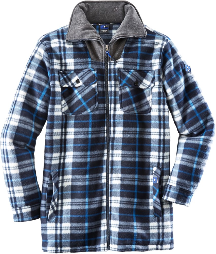 TerratrendJobBasicPlusThermohemdAnthrazitRoyalblau-2XL