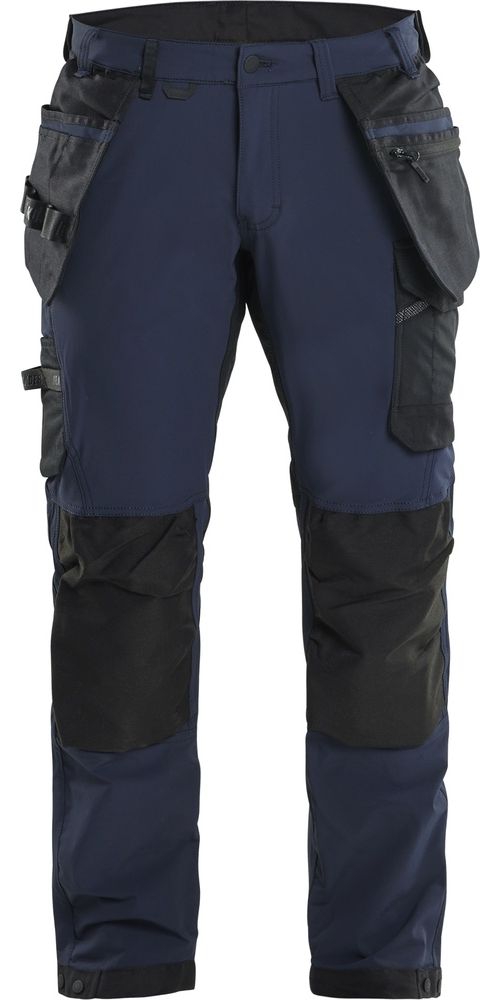 BlklderArbeitshoseHandwerker4-Wege-Stretch15221645DunkelMarineblauSchwarz-C146