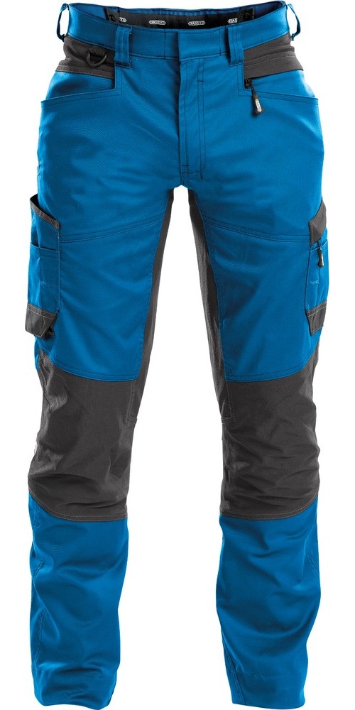 DassyArbeitshosemitStretchHelixPESCO41AzurblauAnthrazitgrau