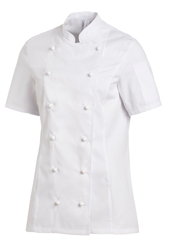 LeiberDamenKochjackemit12rmel08251901Wei