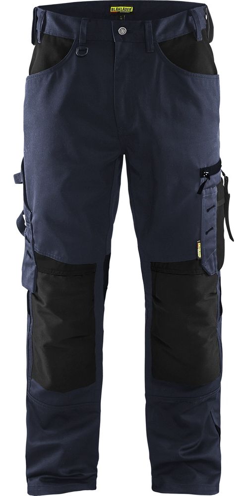 BlklderArbeitshoseHandwerkerohneNageltaschen15561860DunkelMarineblauSchwarz-C146