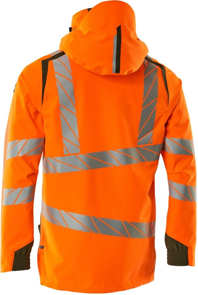 MascotHardShellJackeAccelerateSafe19001-449Hi-visOrangeMoosgrn-XXL
