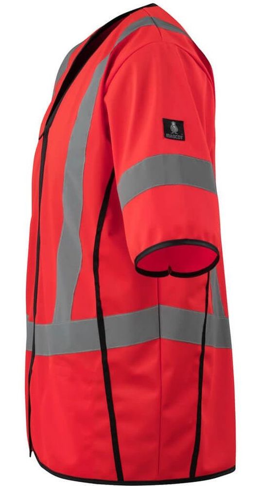 MascotWarnwestePackwoodSafeSupreme50216-310Hi-visRot-XXL