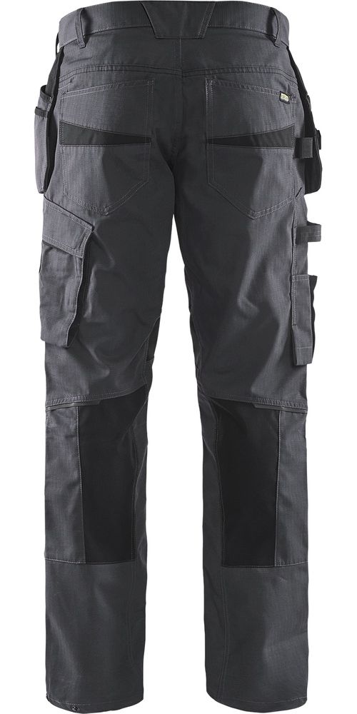 BlklderArbeitshoseServicemitStretchundWerkzeugtaschen14961330MittelgrauSchwarz-C146