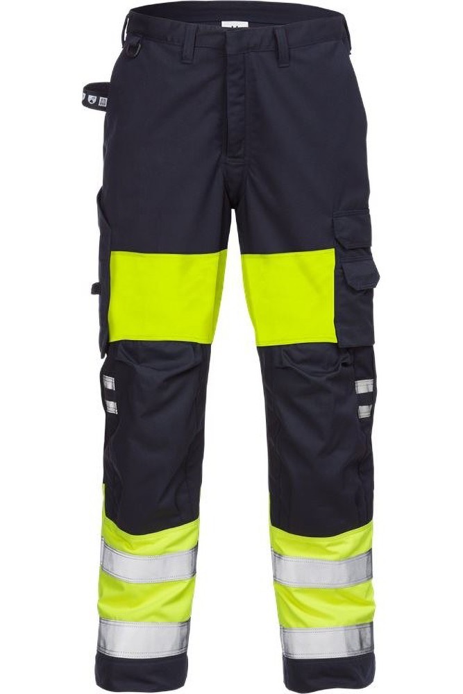 FristadsFlamestatHighVisHoseDamenKl12776ATHSWarnschutz-GelbMarine FristadsFlamestatHighVisHoseDamenKl12776ATHSWarnschutz-GelbMarine