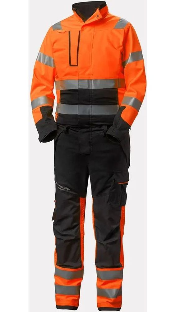 HellyHansenArbeitshoseAlna20WorkSuitOrangeEbony-C50