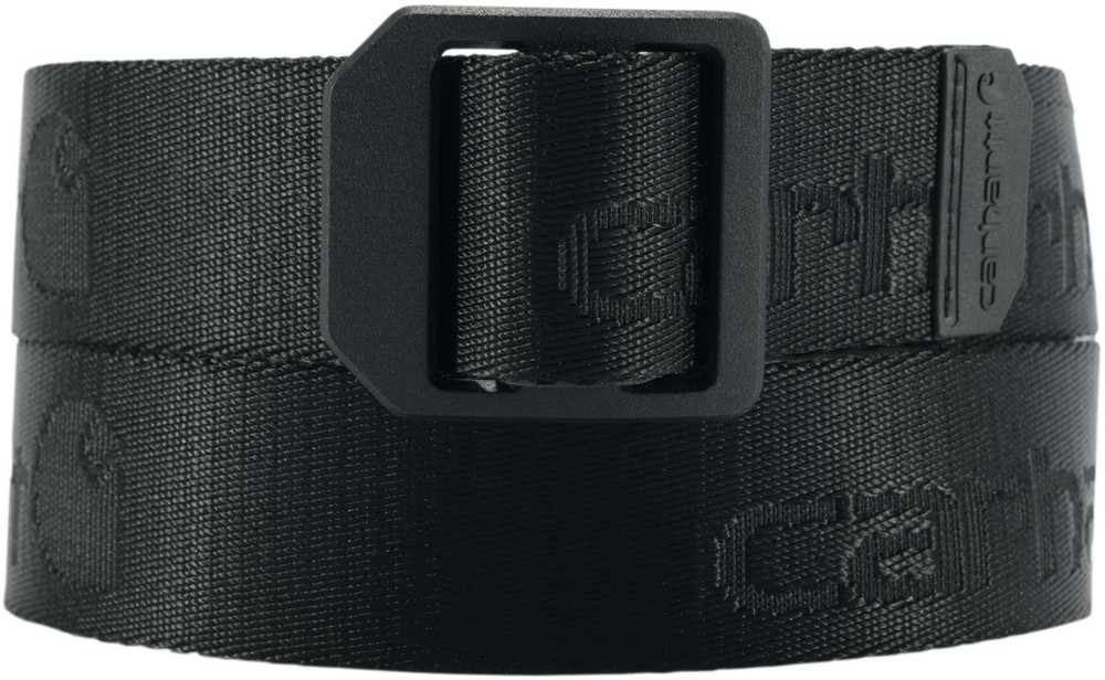 CarharttGrtelNylonWebbingLadderLockBeltBlack