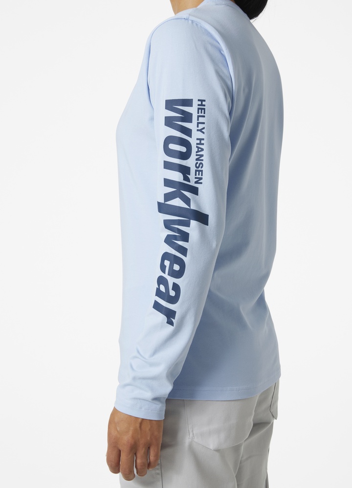 HellyHansenDamenLongsleeveLogo79268513PinnacleBlue-XS