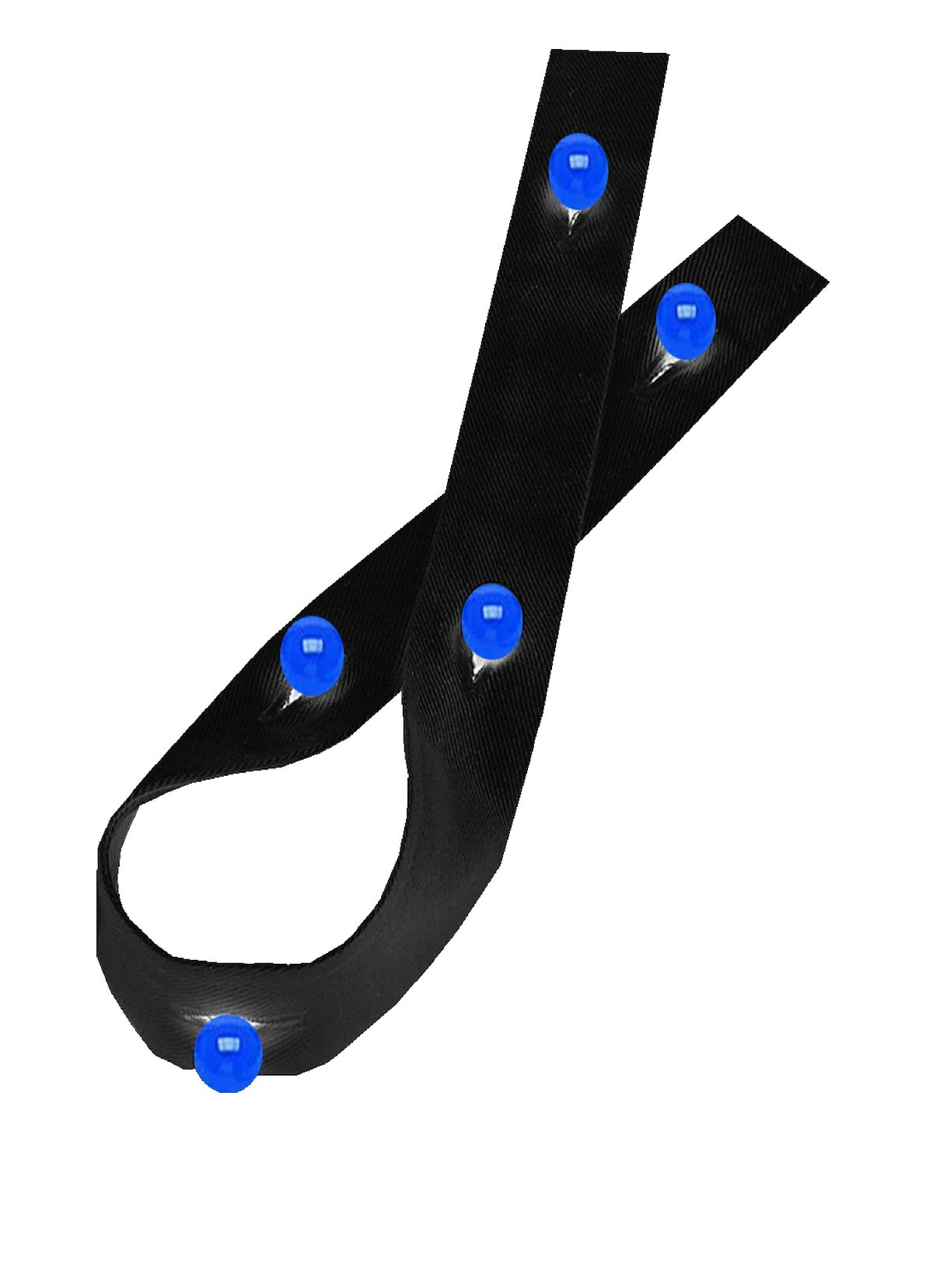 Leiber6-LochKnopfleisten10Stck02416410Schwarz
