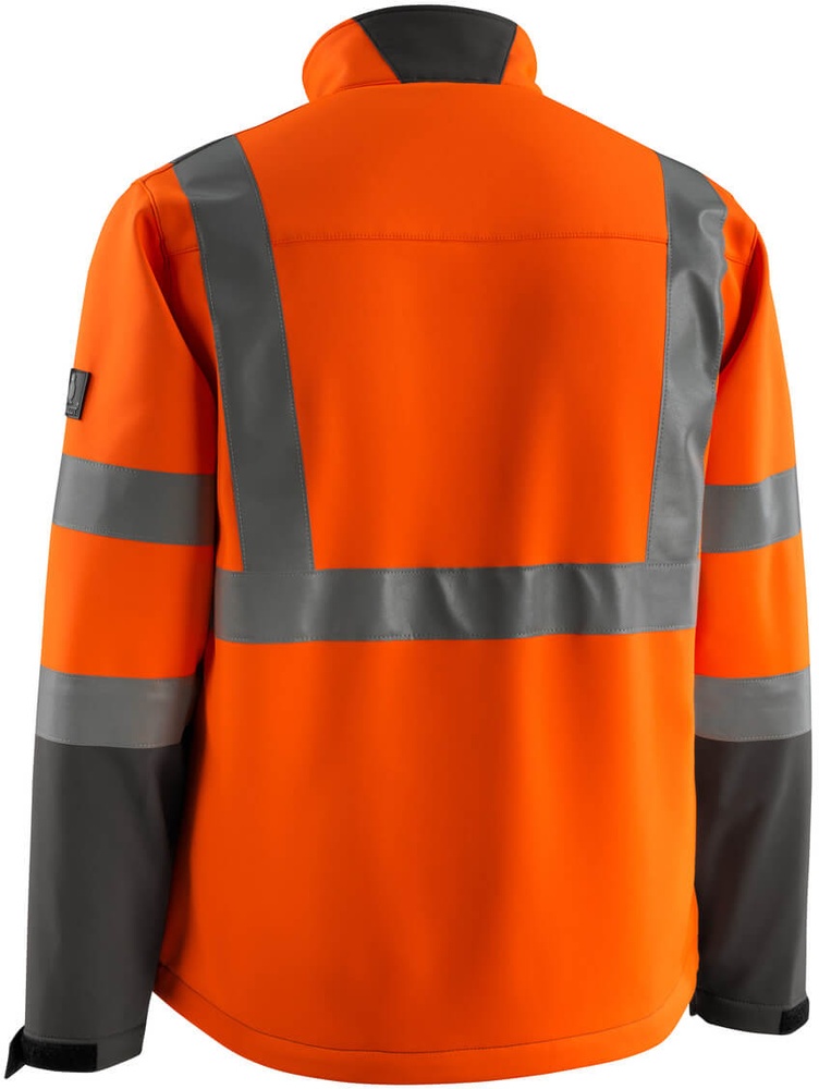 MascotSoftshellJackeKiamaSafeLight15902-253Hi-visOrangeDunkelanthrazit-XXL