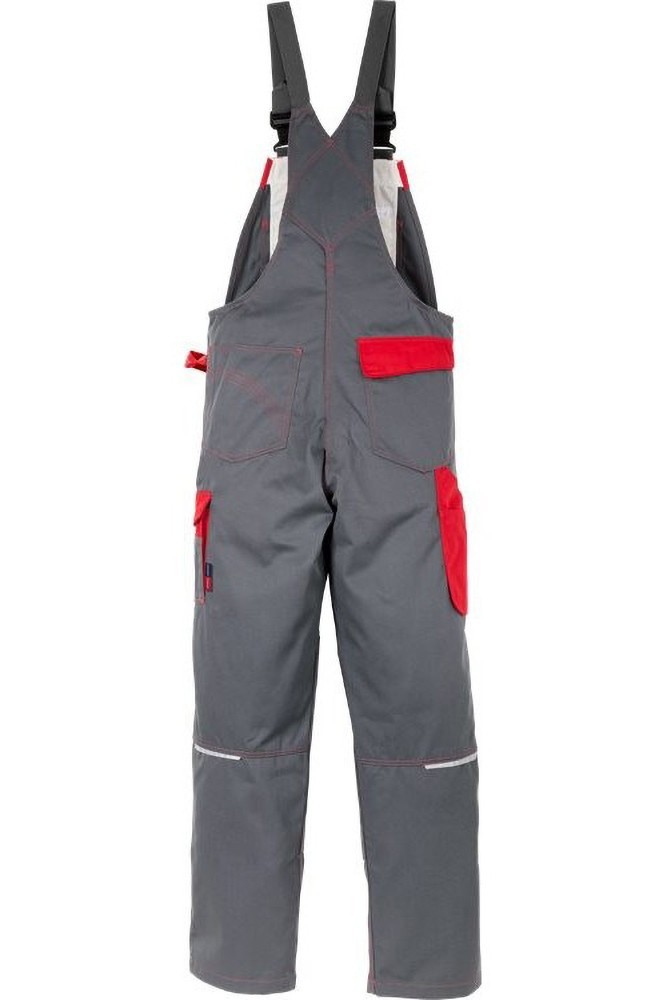 KansasIconTwoLatzhose1009LUXEGrauRot-C42