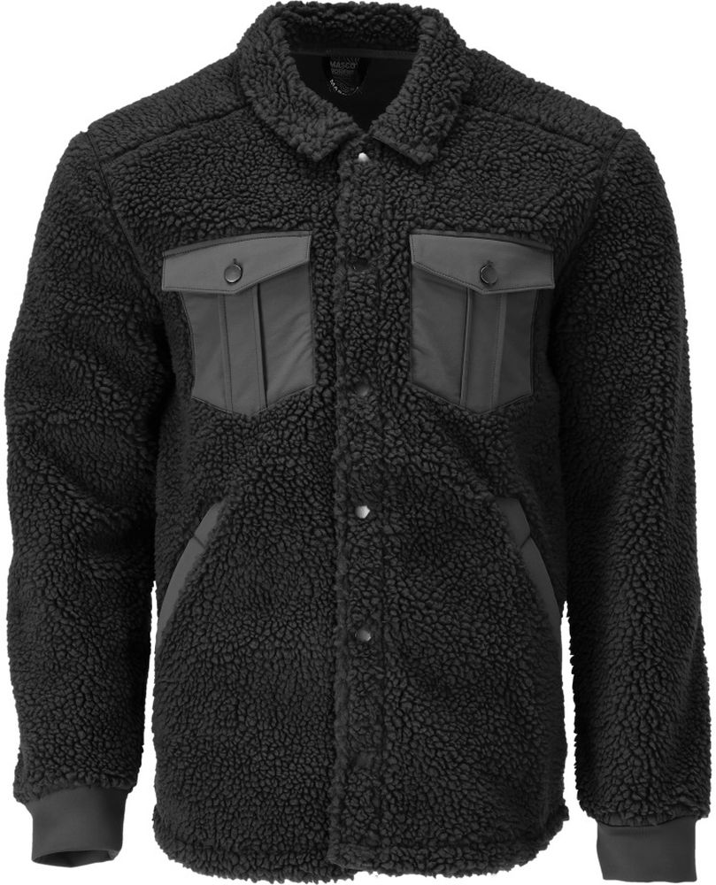 MascotFaserpelzHemdCustomized23004-682Schwarz-XXL
