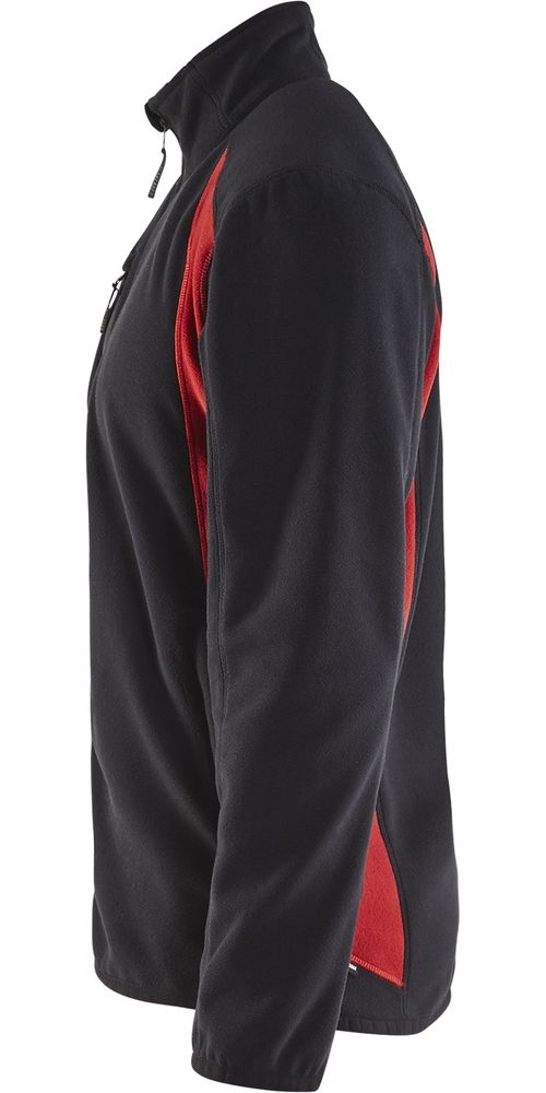 BlklderArbeitsjackeFleecejacke47302510SchwarzRot-4XL