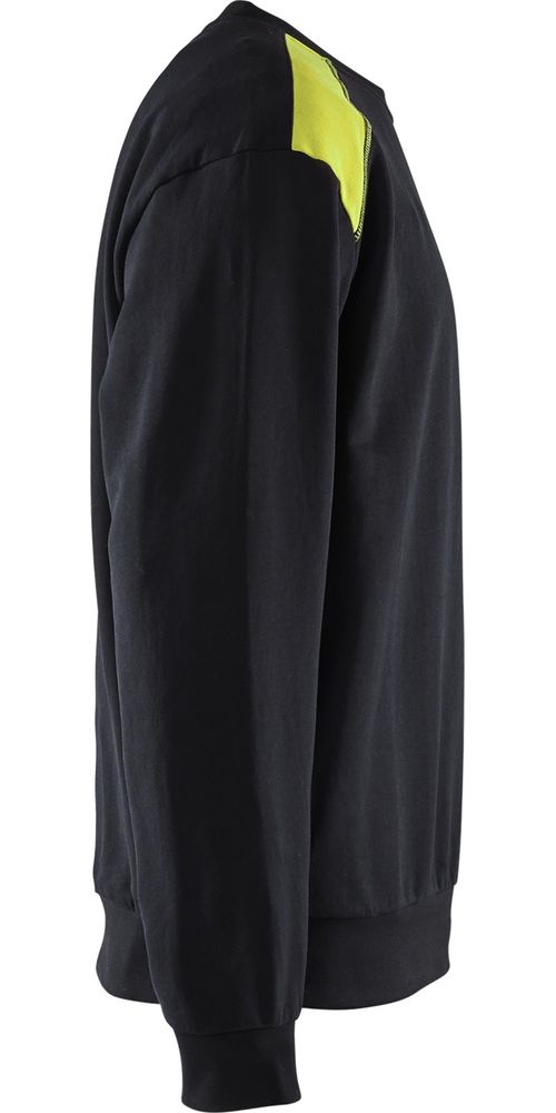 BlklderSweatshirt35801158SchwarzHighVisGelb-4XL