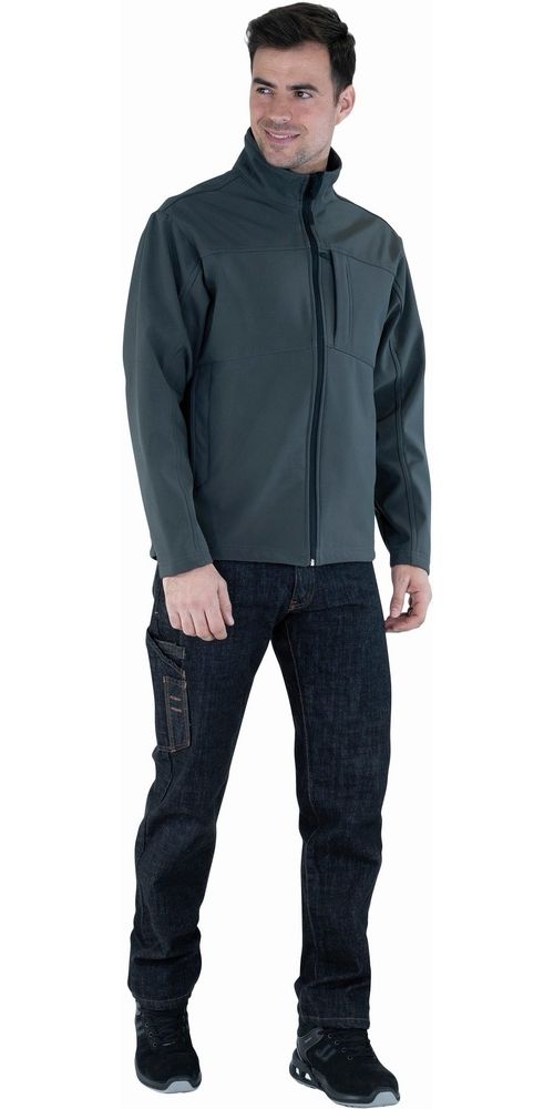 LafontSoftshelljackeHerrenNatane2WHSTONECharcoalGrey-XXL