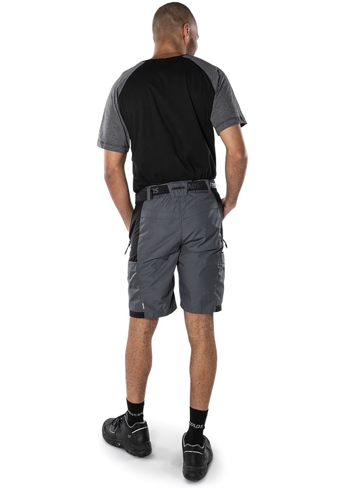 FristadsService-Stretch-Shorts2543LWRGrauSchwarz-C42