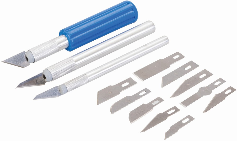 SilverlineFeinarbeitenHobbymesser16-tlgSatz16-tlg
