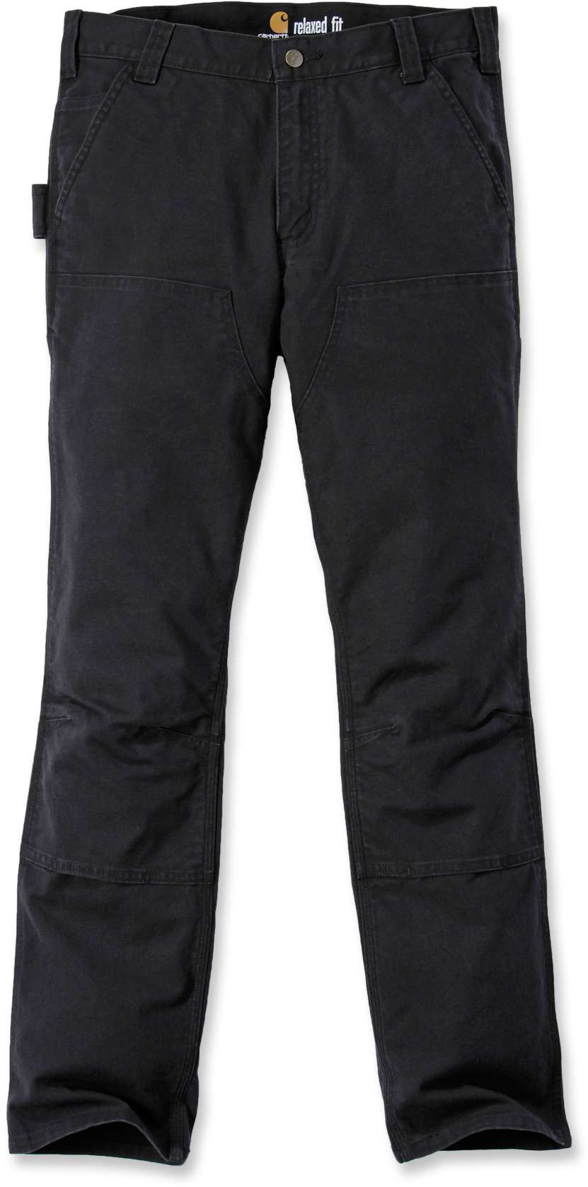 CarharttHerrenHoseStretchDuckDoubleFrontBlack